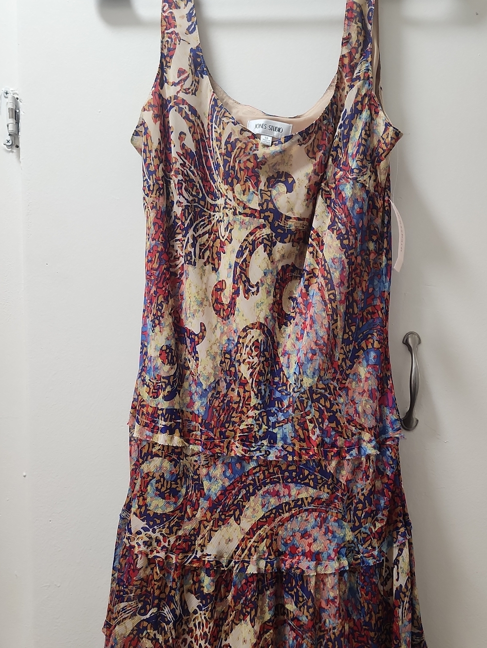 Jones Studio Multicolor Paisley Print Sleeveless Camisole
